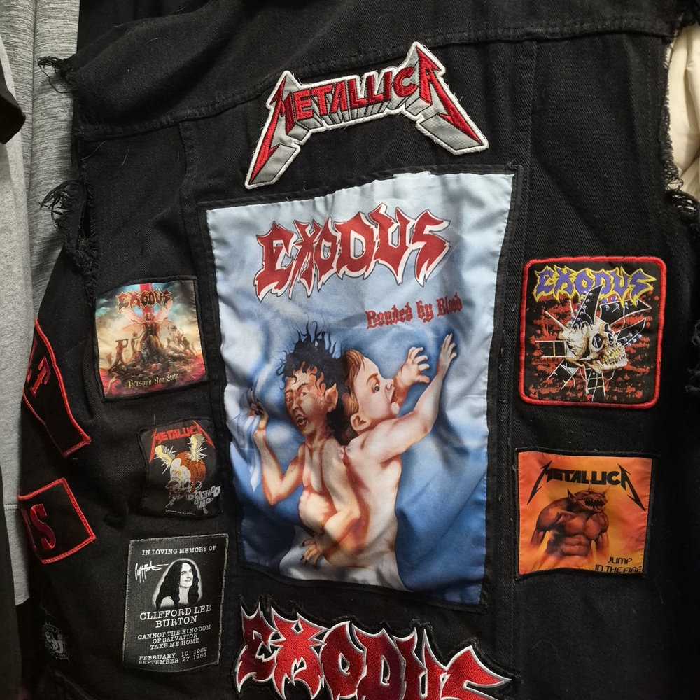 Metallica Black Denim Vest